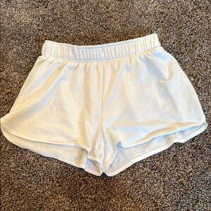 Women's White Casual Shorts